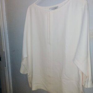 Valentino Ivory Silk Top